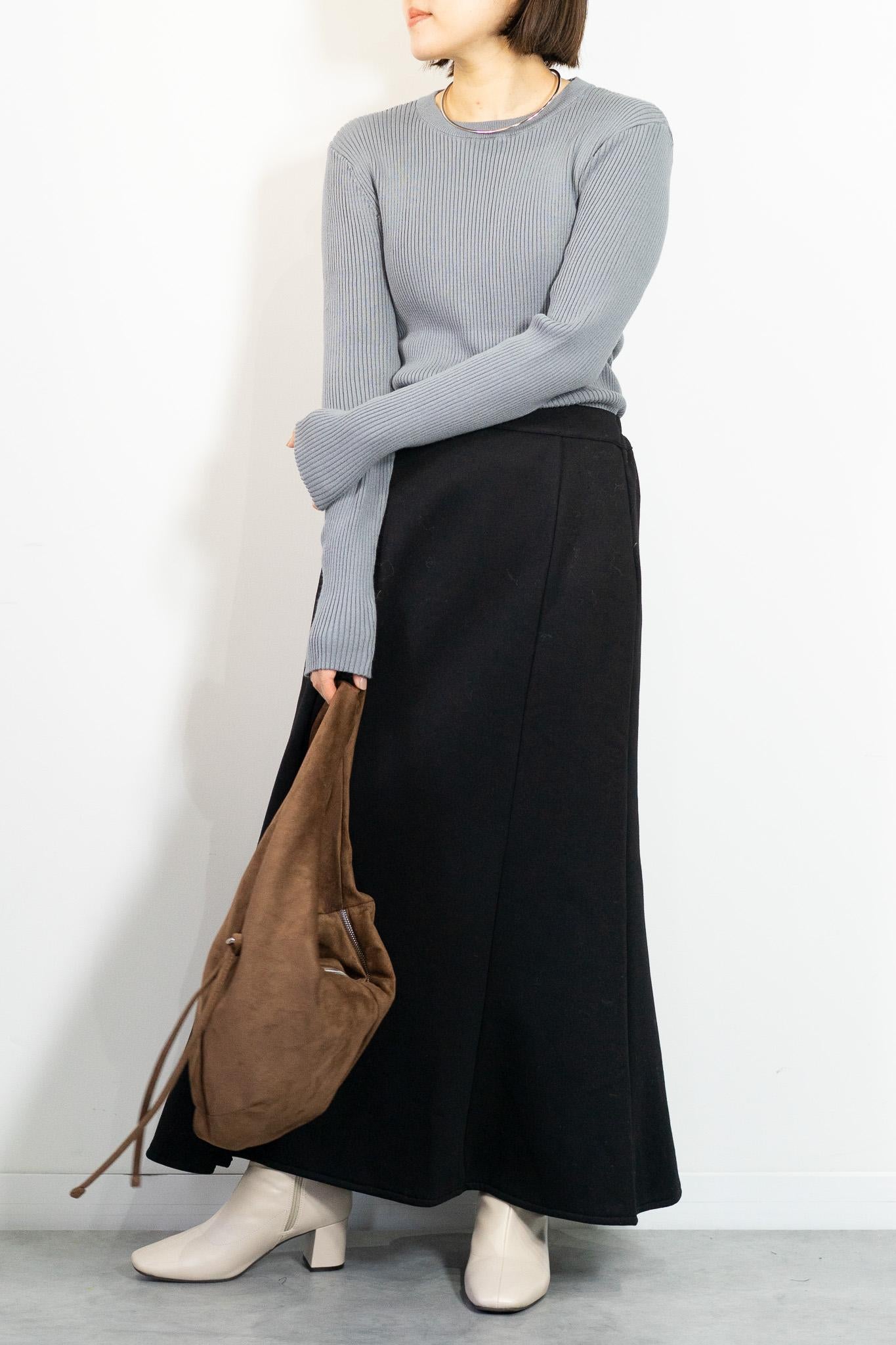 裏起毛マーメイドカットスカート