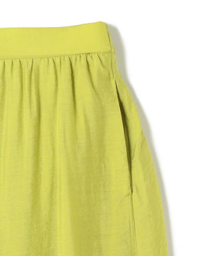 ヴィンテージシアー ギャザーワイドパンツ