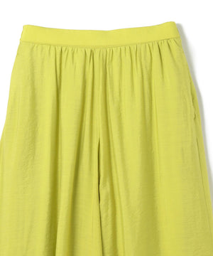 ヴィンテージシアー ギャザーワイドパンツ