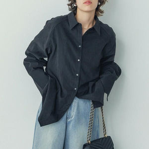 バックギャザーシャツ