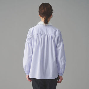 チュールカラー 2WAY ブラウス