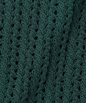 シースルーケーブルニット パンツ