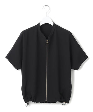 ストレッチジョーゼット フレンチスリーブ ブルゾン