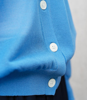 シャープネックシアーカーディガン