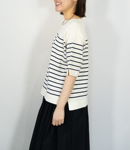 ハーフスリーブニット