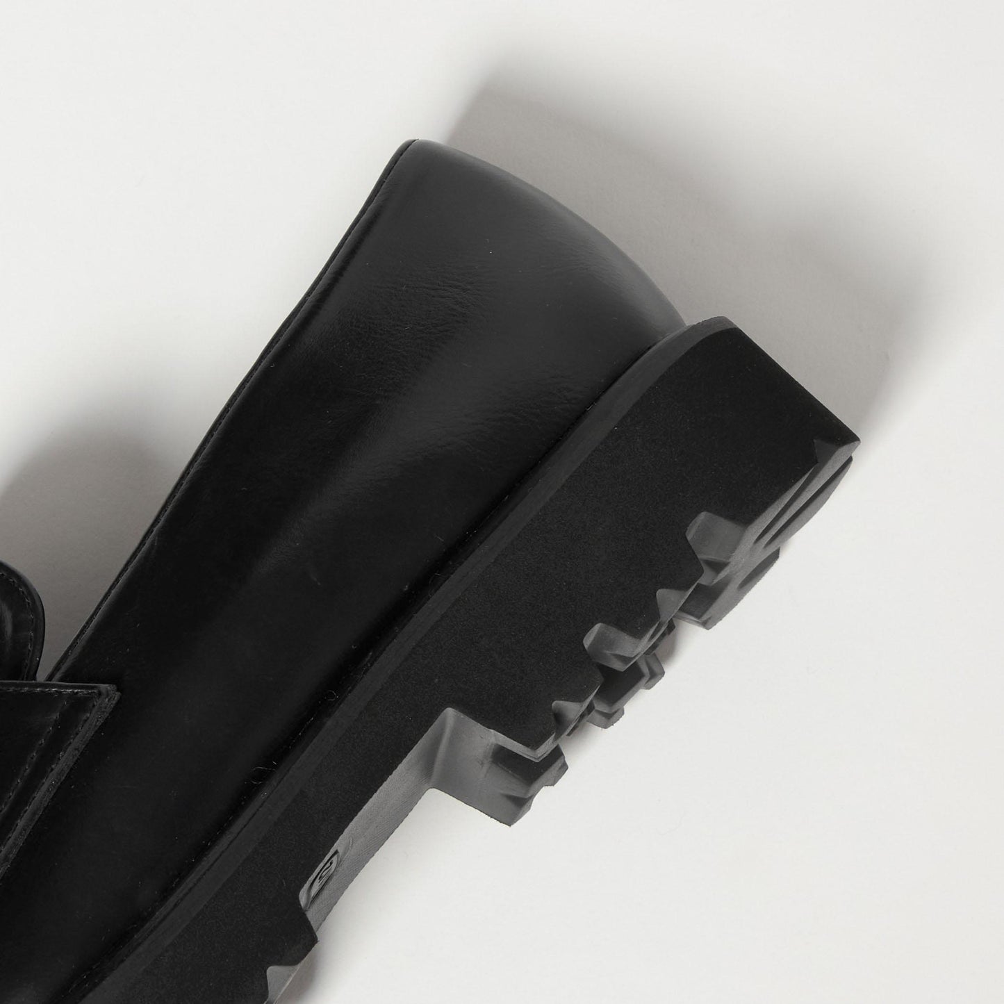 レザーライク コインローファー