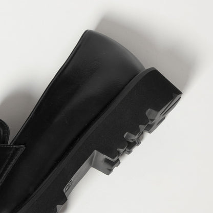 レザーライク コインローファー