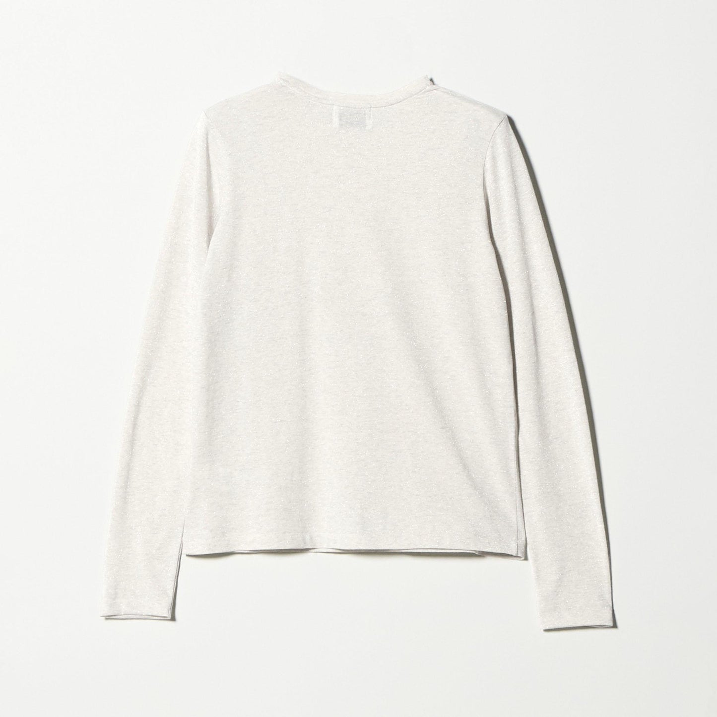 ラメ テンジク ロングスリーブ カットソー