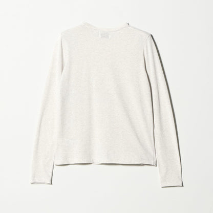 ラメ テンジク ロングスリーブ カットソー