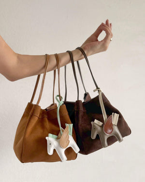 2WAYスエードバッグ