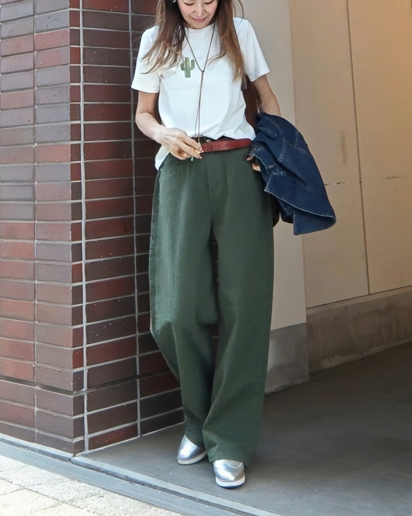 コットンカーペンターパンツ