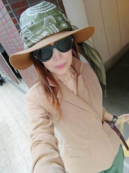 タッセルスクエアスカーフ