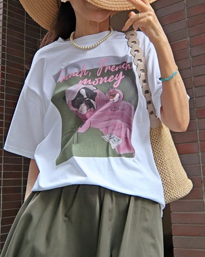 フレンチブルドッグTシャツ