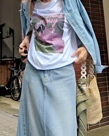 フレンチブルドッグTシャツ