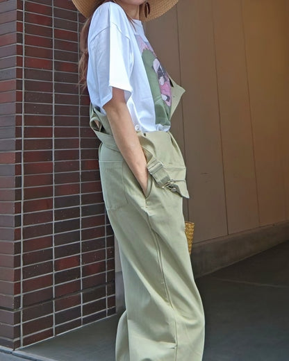 カーゴサスペンダーパンツ