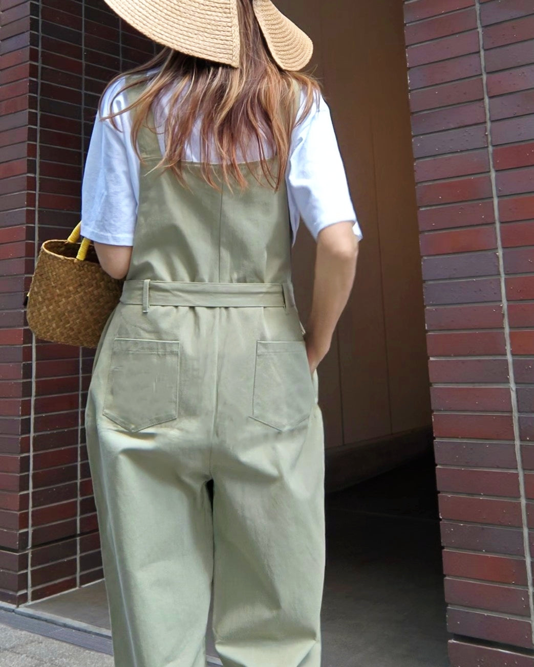 カーゴサスペンダーパンツ