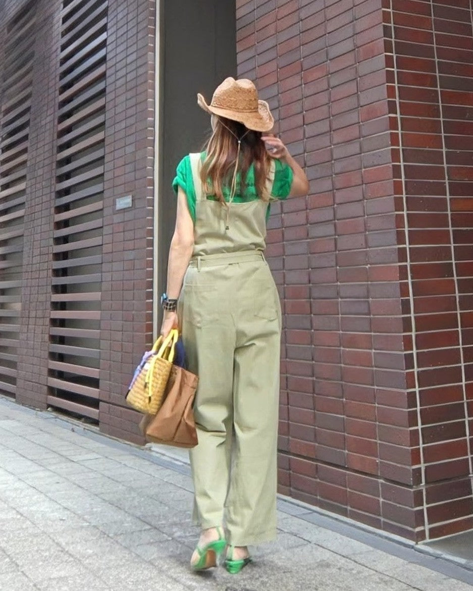カーゴサスペンダーパンツ