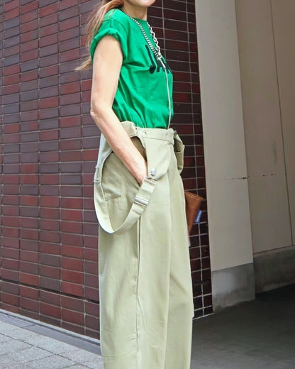 カーゴサスペンダーパンツ