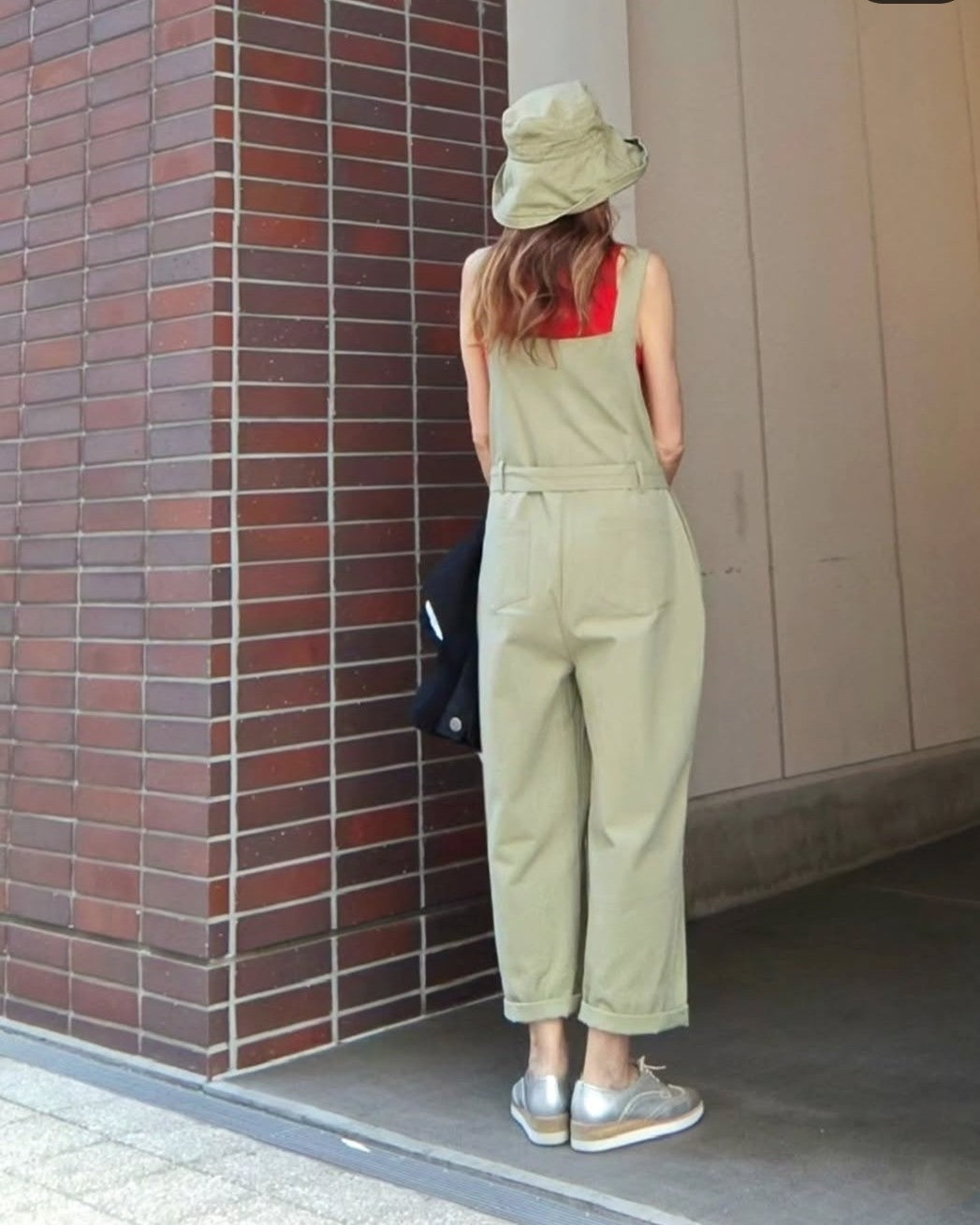 カーゴサスペンダーパンツ