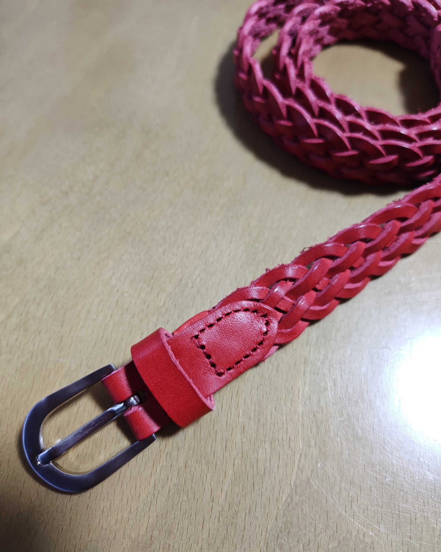 レザーメッシュベルト