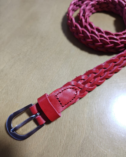 レザーメッシュベルト