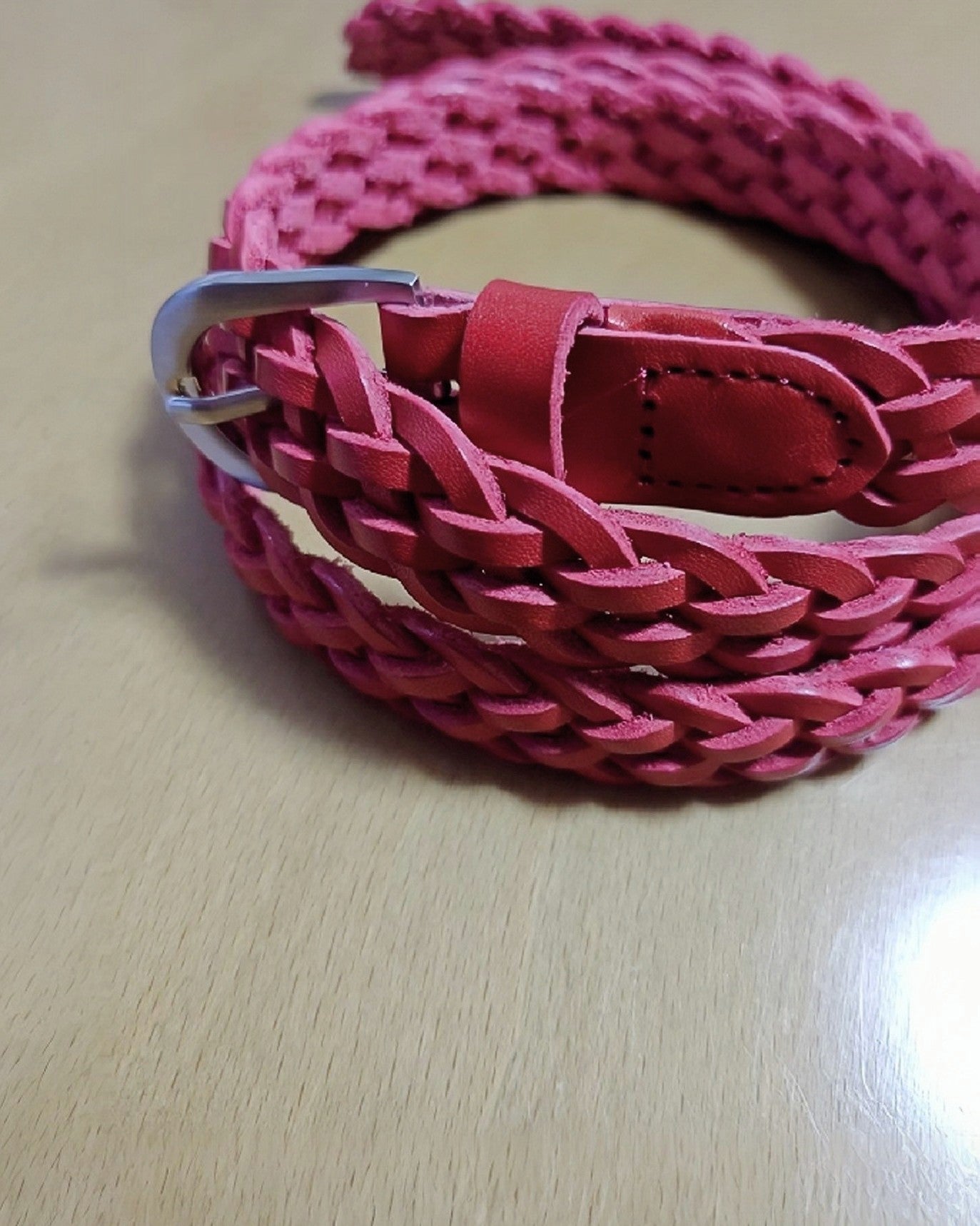 レザーメッシュベルト
