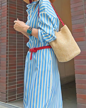 レザーメッシュベルト