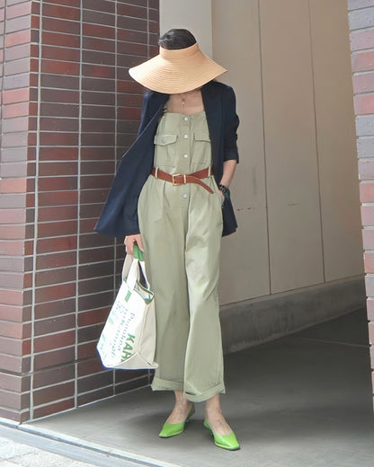 バックルレザーベルト