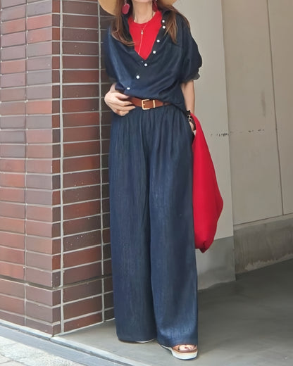 バックルレザーベルト
