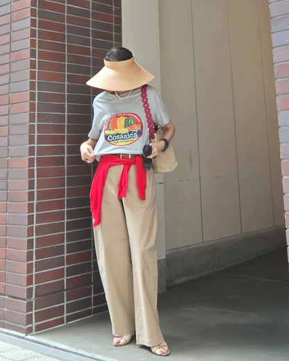 ヴィンテージタッチのスイカＴシャツ