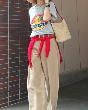 ヴィンテージタッチのスイカＴシャツ