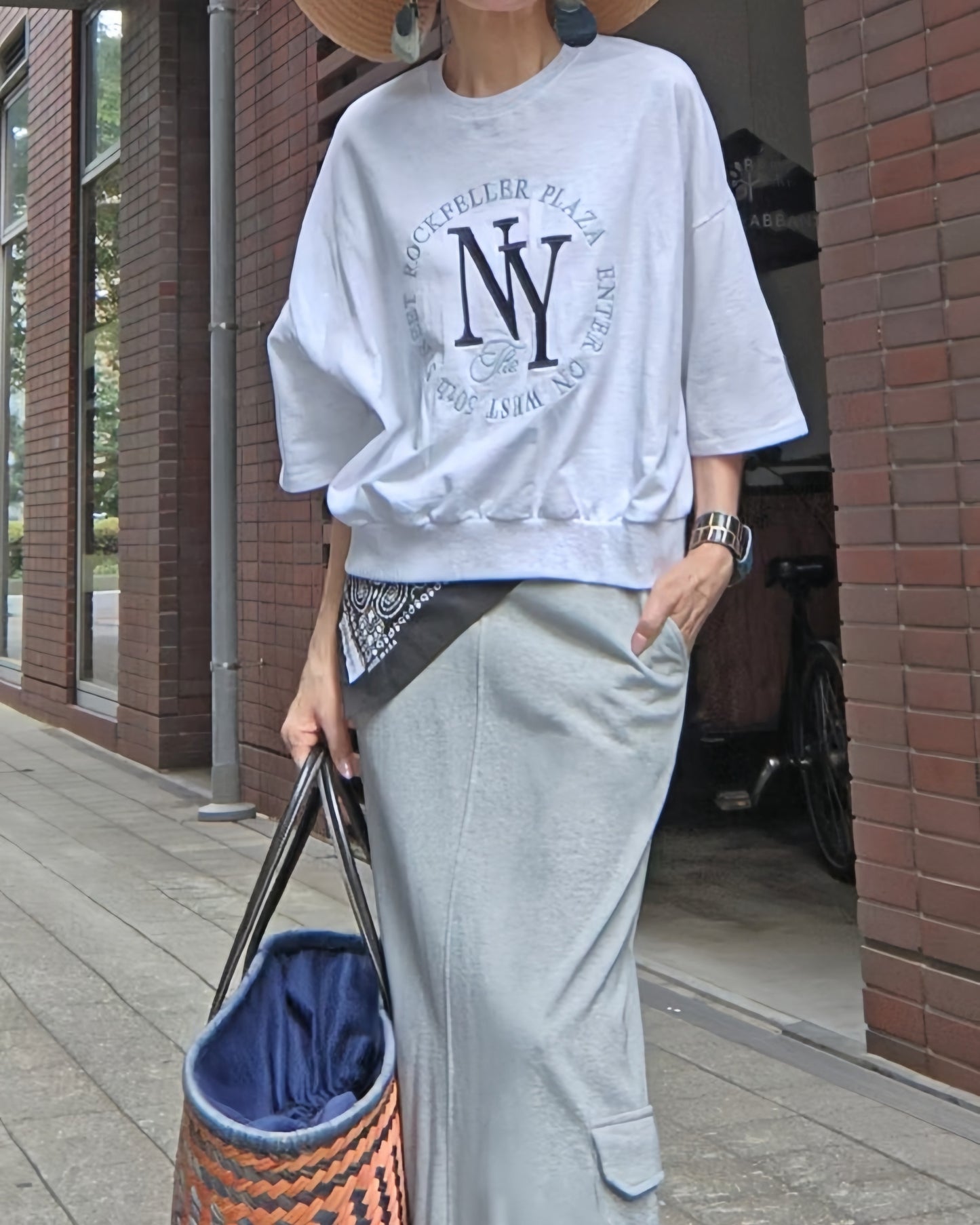 NY半袖スウェット