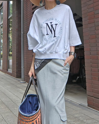 NY半袖スウェット