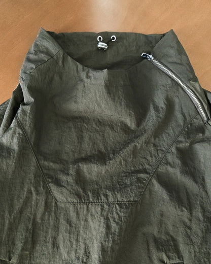 【セットアップ可】モックネックアノラックジャンパー