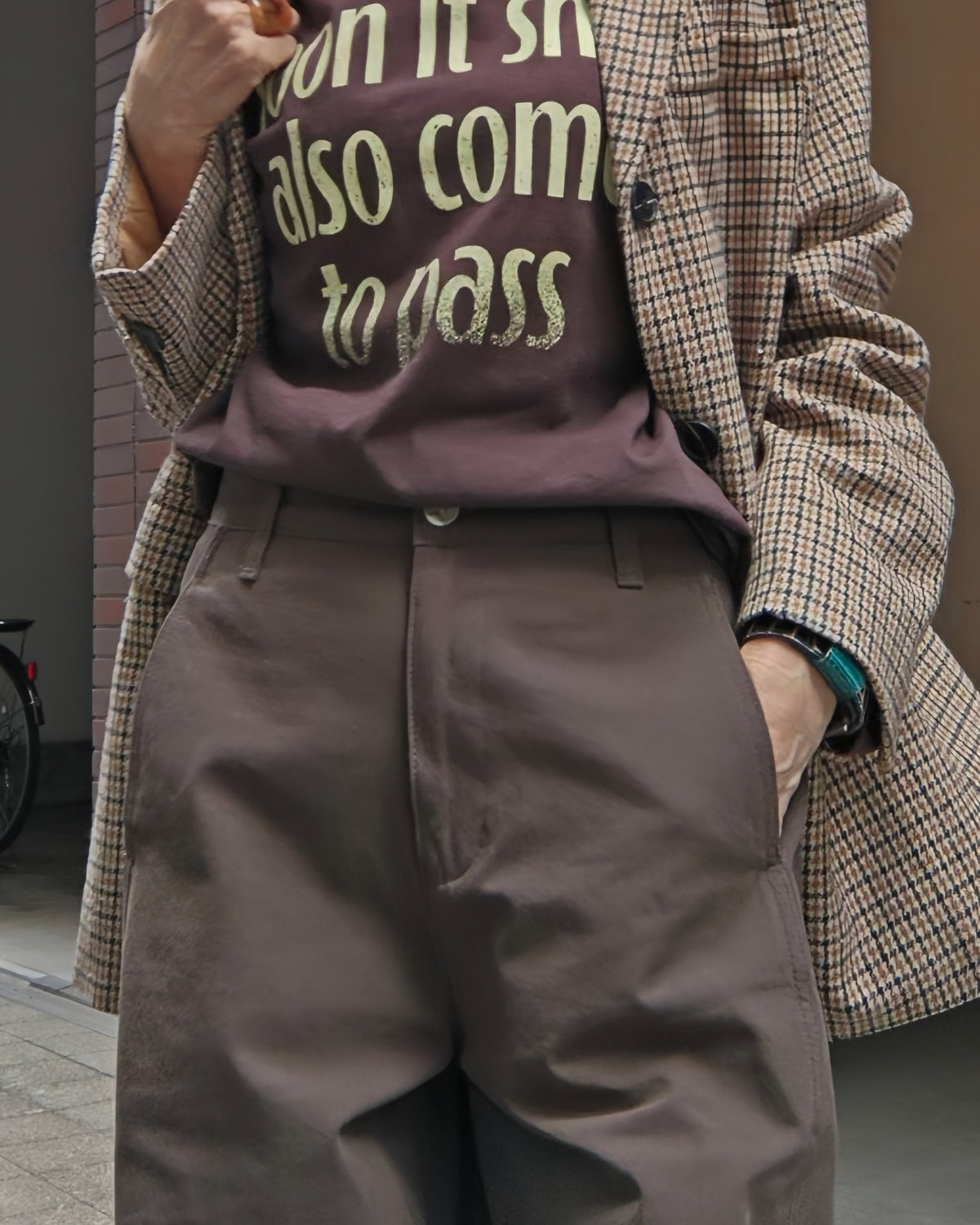 コットンカーブパンツ
