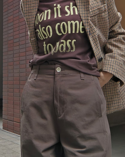 コットンカーブパンツ