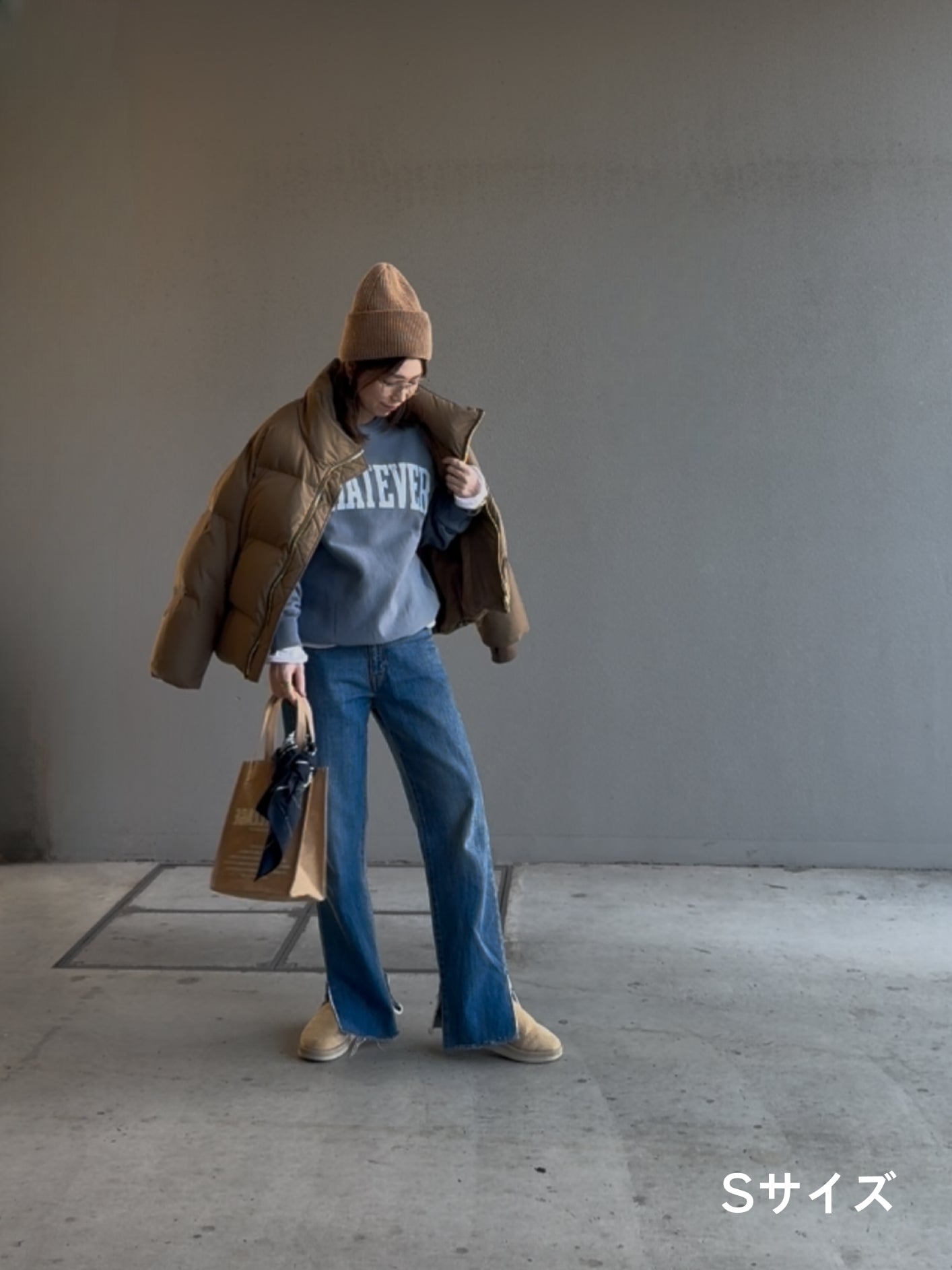 W.VILLAGE paper bag (S)