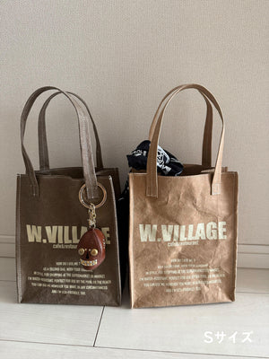 W.VILLAGE paper bag (S)