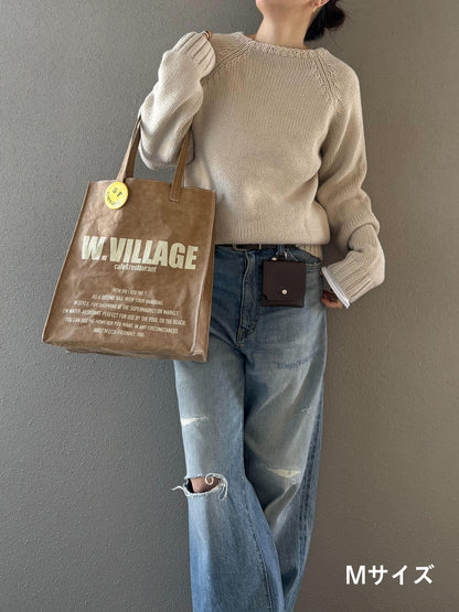 W.VILLAGE paper bag (M)