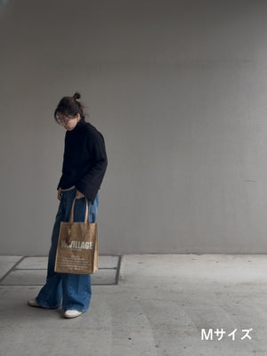 W.VILLAGE paper bag (M)