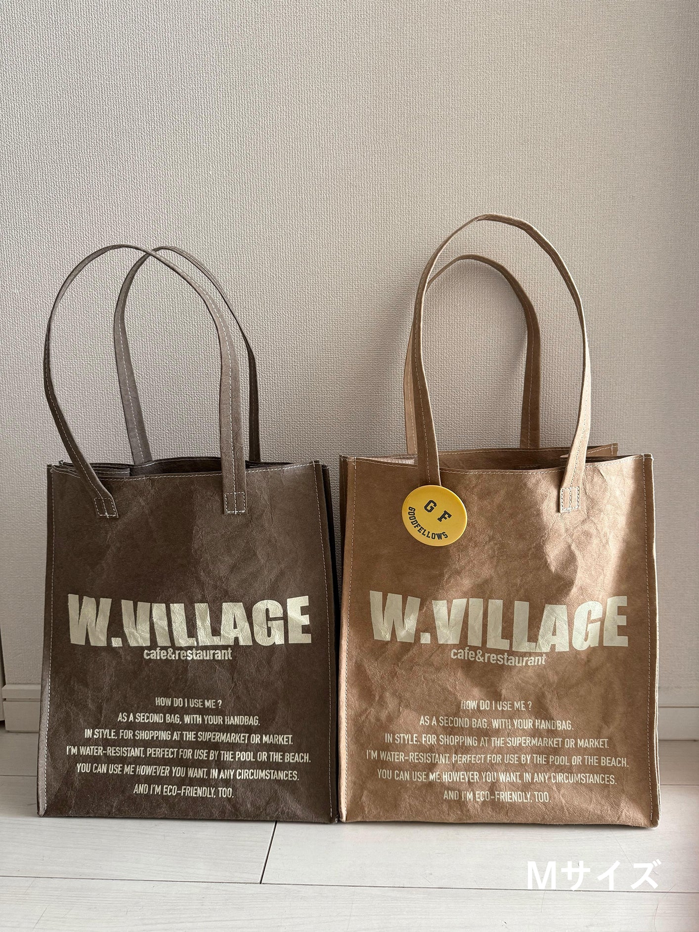 W.VILLAGE paper bag (M)