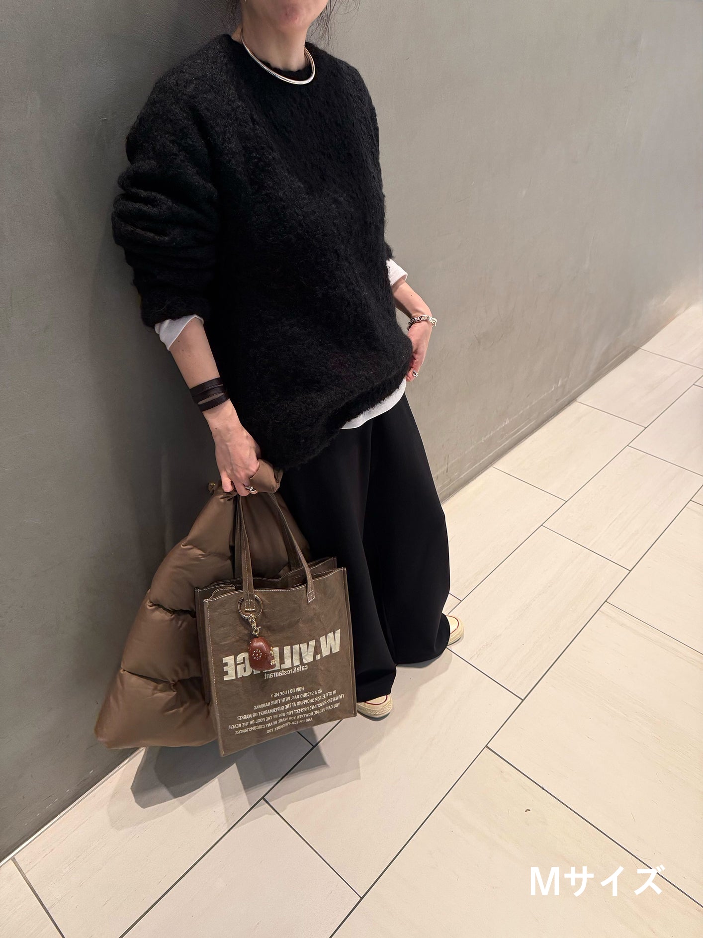W.VILLAGE paper bag (M)