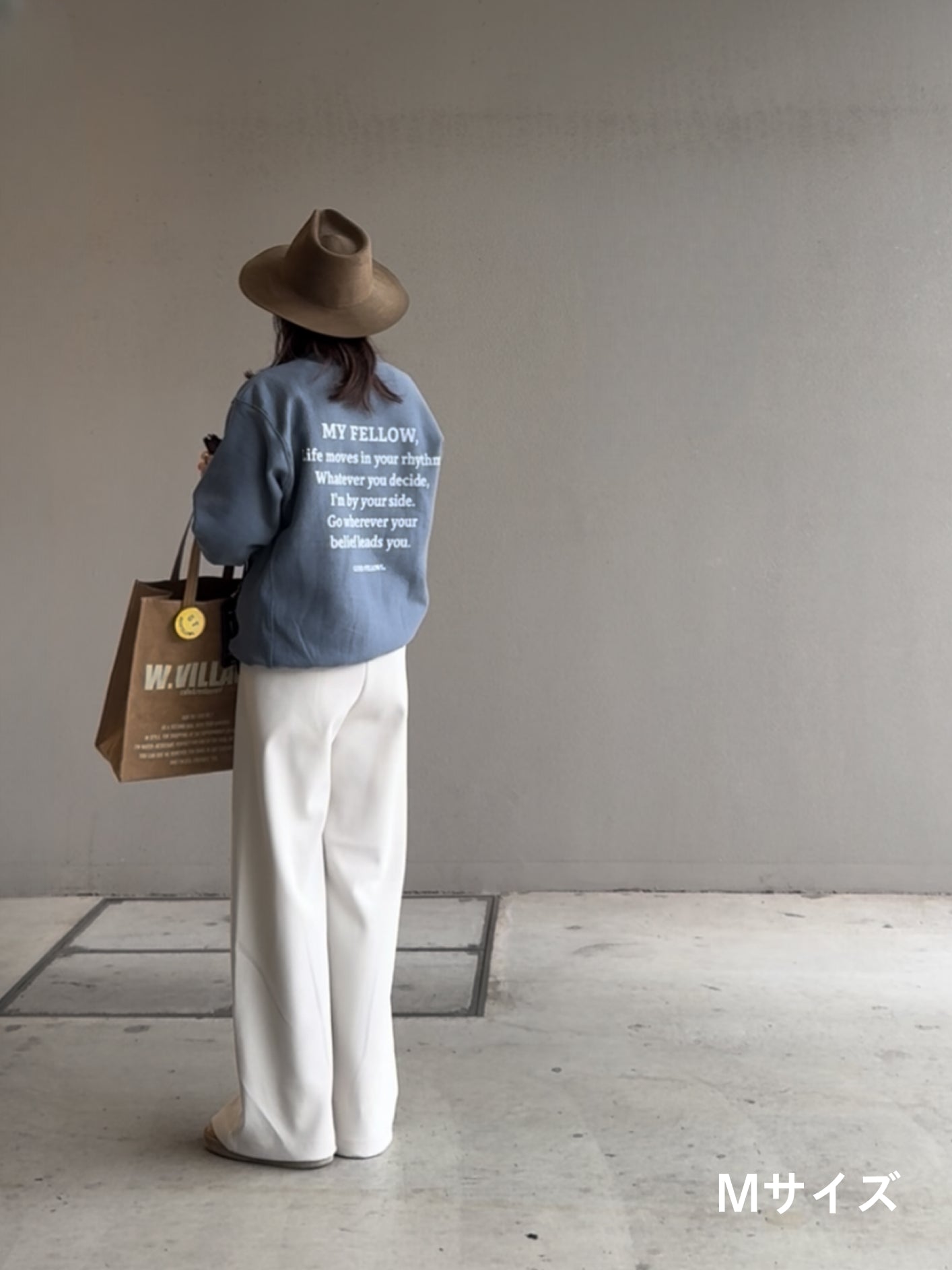 W.VILLAGE paper bag (M)