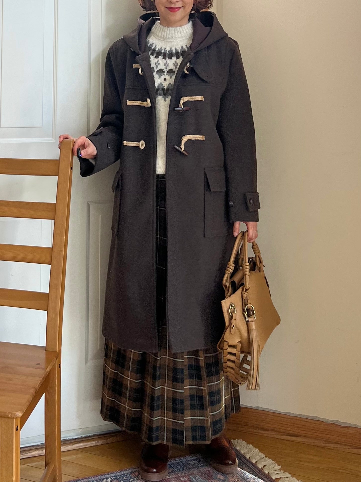 BROWNダッフルコート