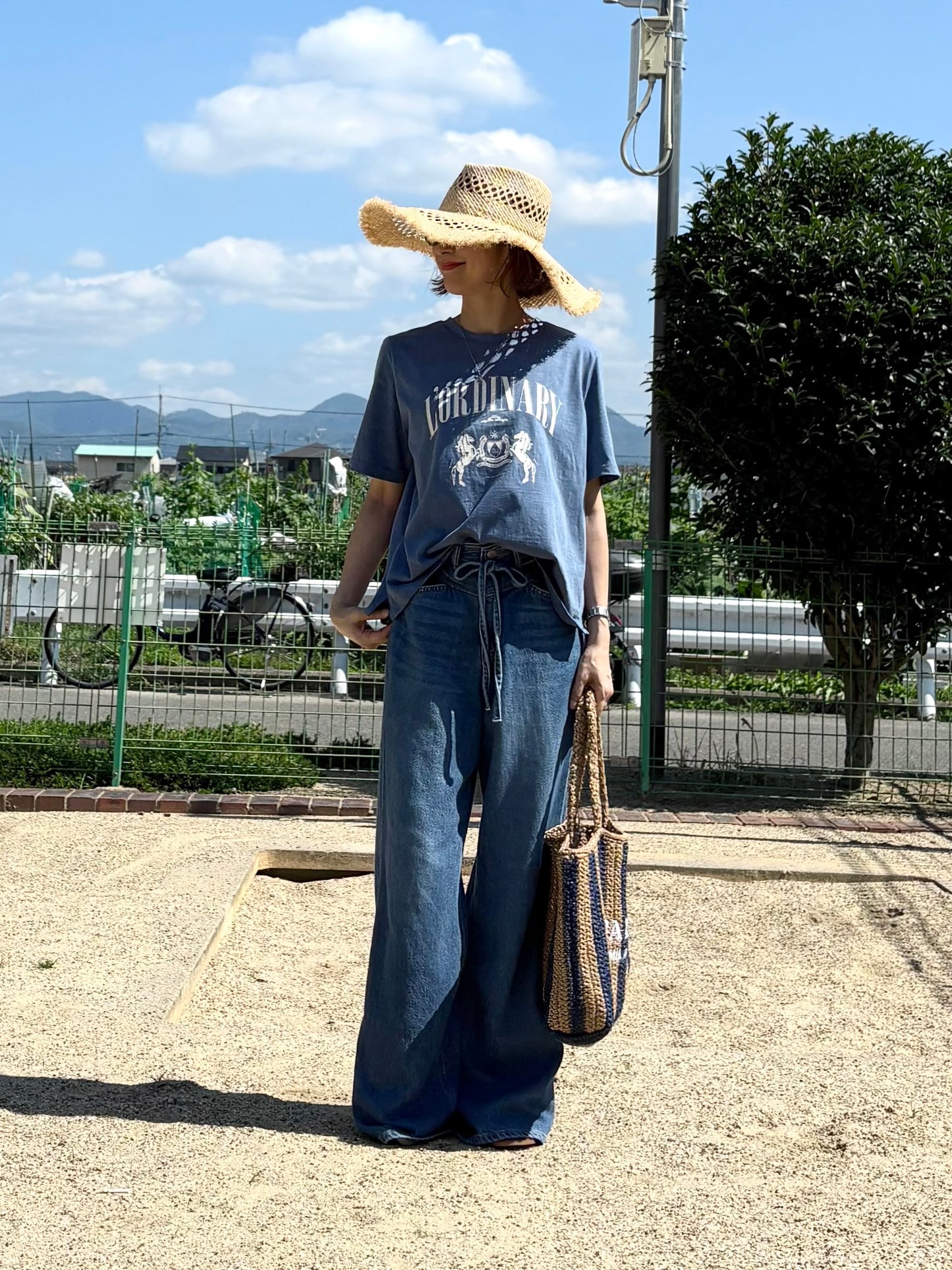 柔らかリネンデニム