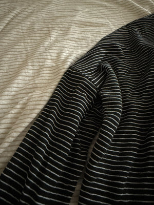 リネンボーダールーズロンT