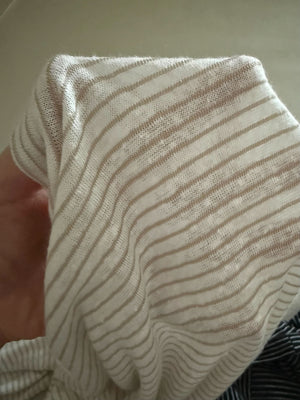 リネンボーダールーズロンT