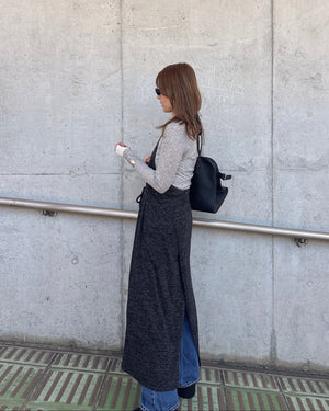 ニットホルターワンピース