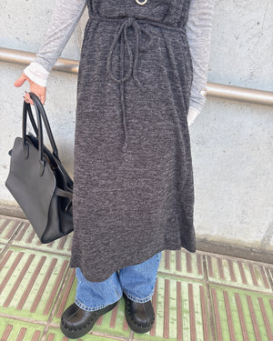 ニットホルターワンピース