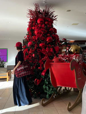 レタリング刺繍キャップ